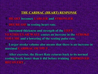 Circulation and exercise | PPT