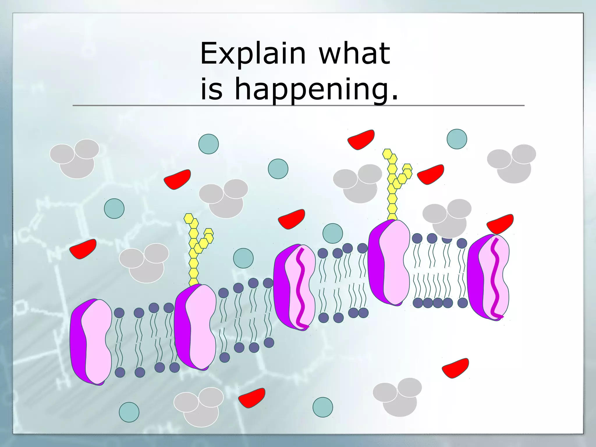 Explain what
is happening.

 