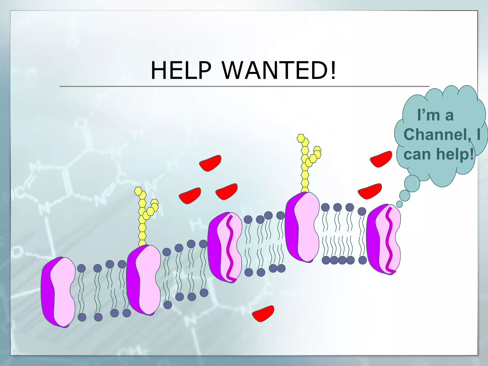 HELP WANTED!
I’m a
Channel, I
can help!

 