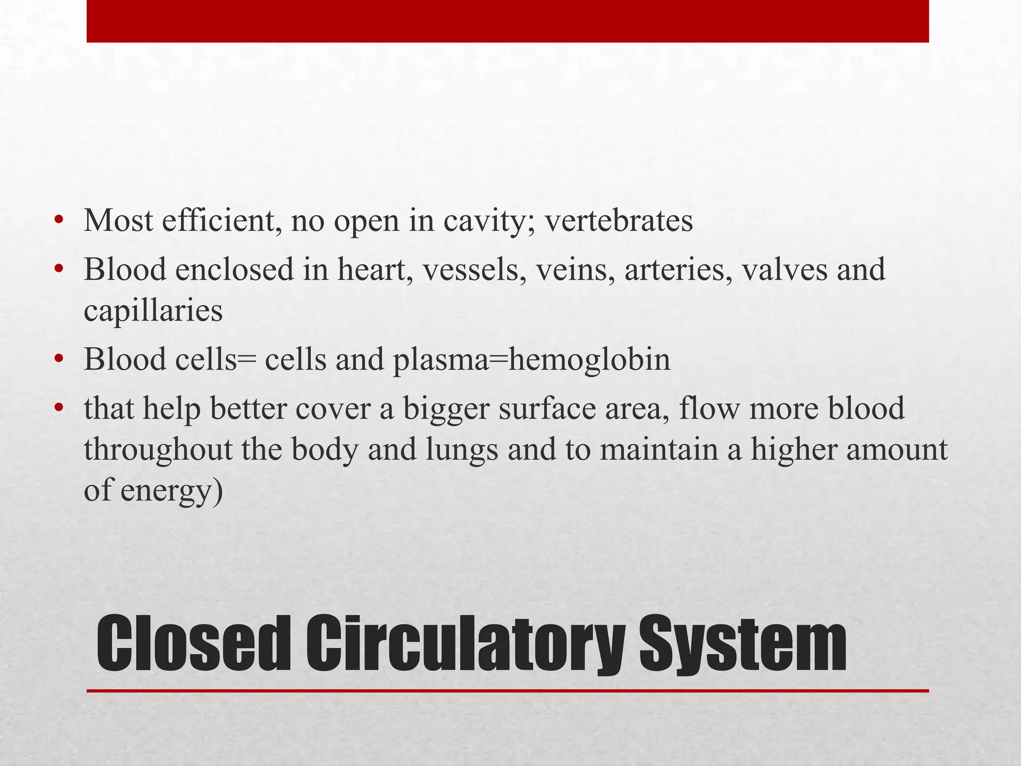 No Circulatory Systemsponges, which have no true tissues; all nutrients are passed from water, through pores and moved by ciliaOthers include all NONE CEOLOMATES.. Like Cnidarians, Platyhelminthes , Echinoderms