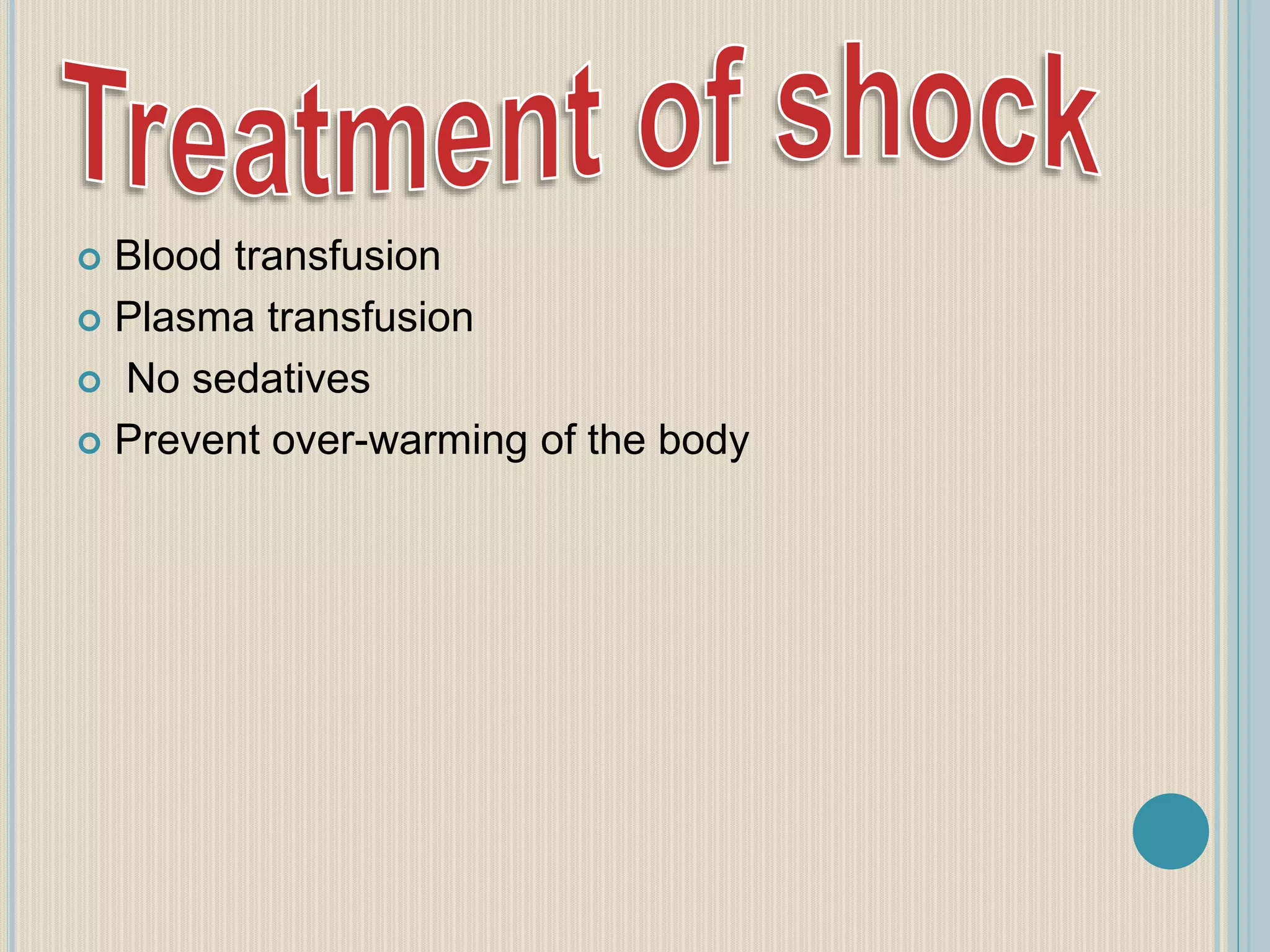 Circulatory shock | PPTX