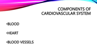 CIRCULATORY SYSTEM POWERPOINT PRESENTATION FOR GRADE 9 | PPTX