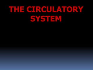 THE CIRCULATORY
SYSTEM
 
