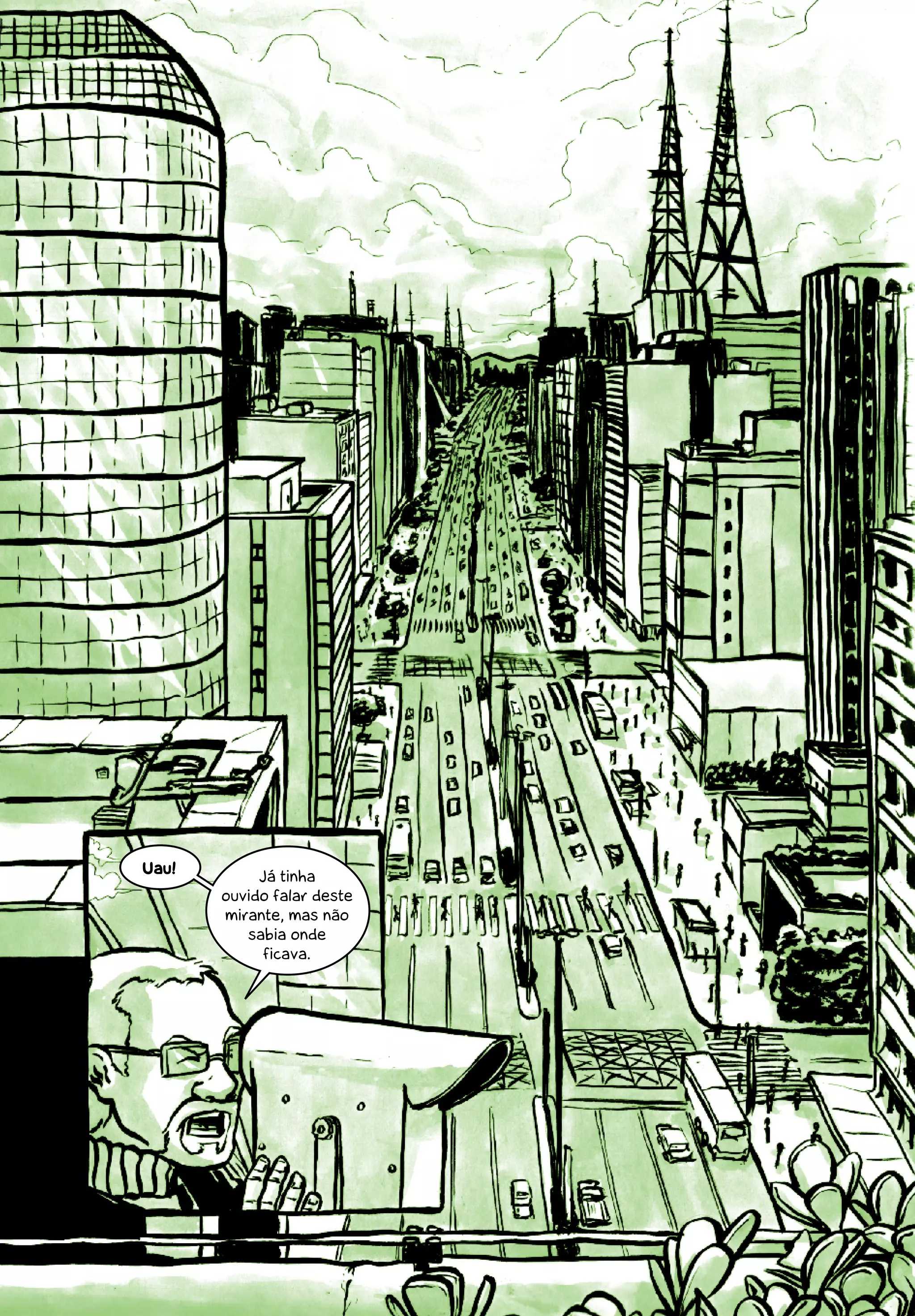 Uau!        Já tinha
       ouvido falar deste
       mirante, mas não
          sabia onde
             ficava.




                            10
 