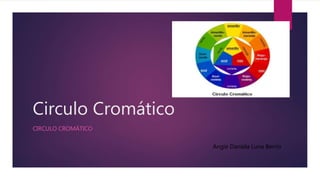 Circulo Cromático
CIRCULO CROMÁTICO
Angie Daniela Luna Berrio
 