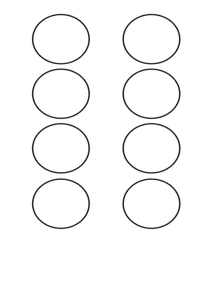 Circulos para colorear | DOCX