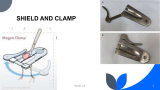 SHIELD AND CLAMP
RAJAH, A.S 9
 