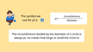 Pie Form Math Circumference and Area of a Circle Presentation.pptx