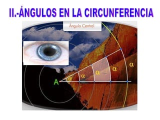 II.-ÁNGULOS EN LA CIRCUNFERENCIA 