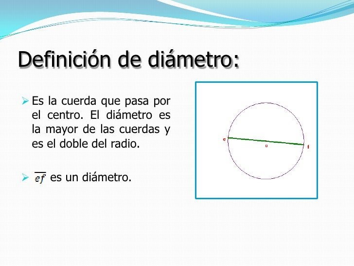Circunferencia y círculo