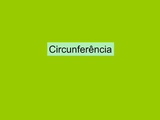 Circunferência  