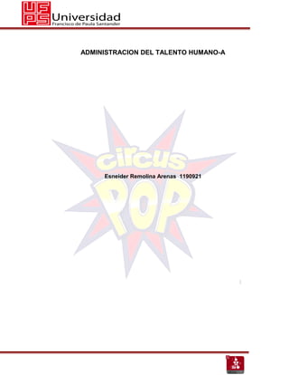 ADMINISTRACION DEL TALENTO HUMANO-A




     Esneider Remolina Arenas 1190921
 