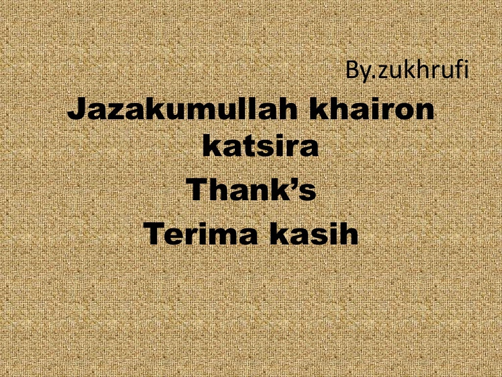 Ciri ciri anak sholeh