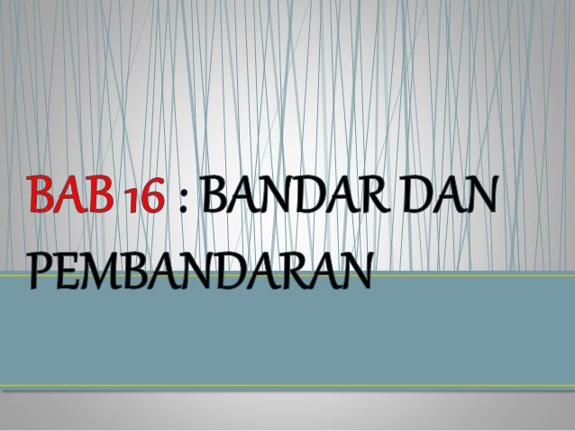 Ciri Ciri Bandar Raya Global