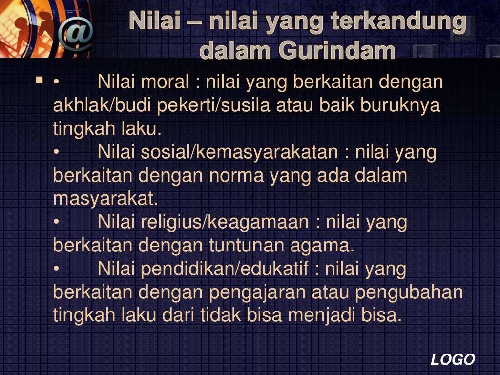 Nilai Yang Berhubungan Dengan Budi Pekerti Dan Susila ...