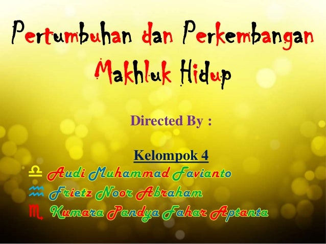 Ciri Ciri Makhluk Hidup 30161064