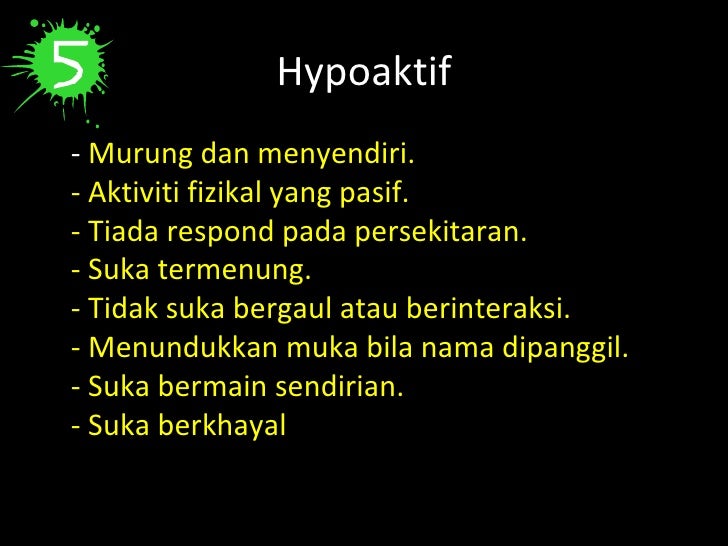 Ciri ciri murid berkeperluan khas Ciri ciri murid berkeperluan khas