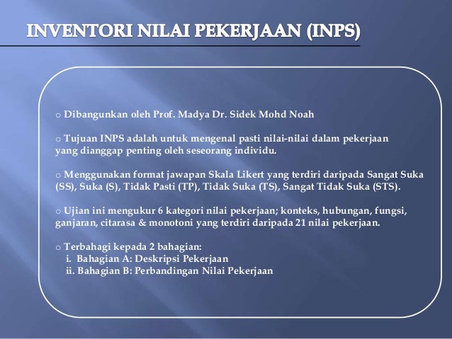 Ciri-ciri pengukuran psikologi