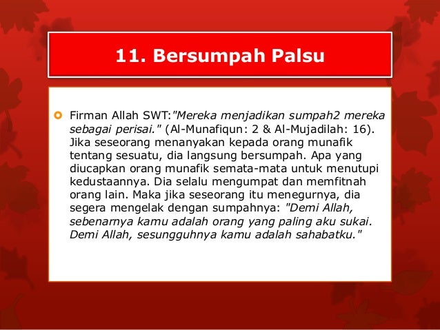 Ciri2 Orang Munafik 38725077