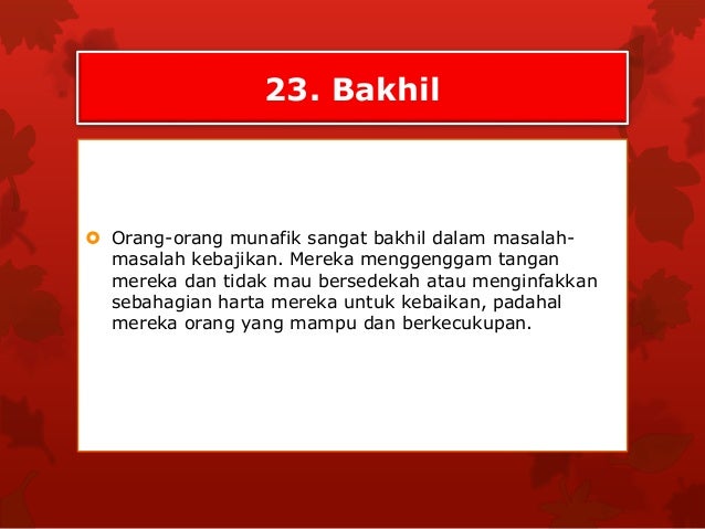Ciri2 Orang Munafik 38725077