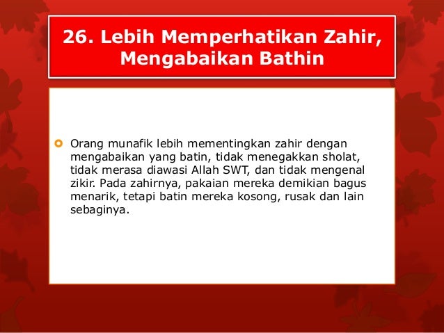 Ciri2 Orang Munafik 38725077