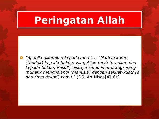 Ciri2 Orang Munafik 38725077