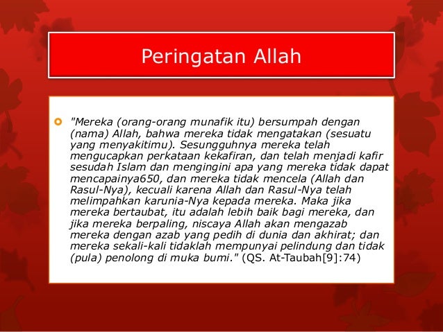 Ciri2 Orang Munafik 38725077