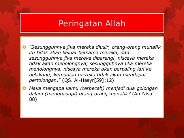 Ciri2 Orang Munafik 38725077