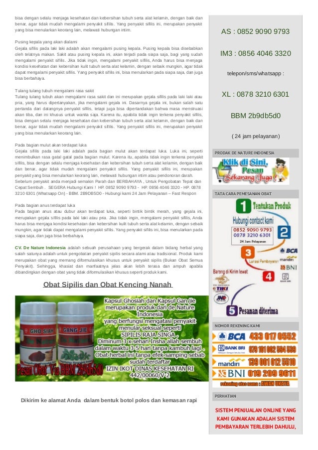 Ciri ciri alat kelamin pria terkena raja singa ...