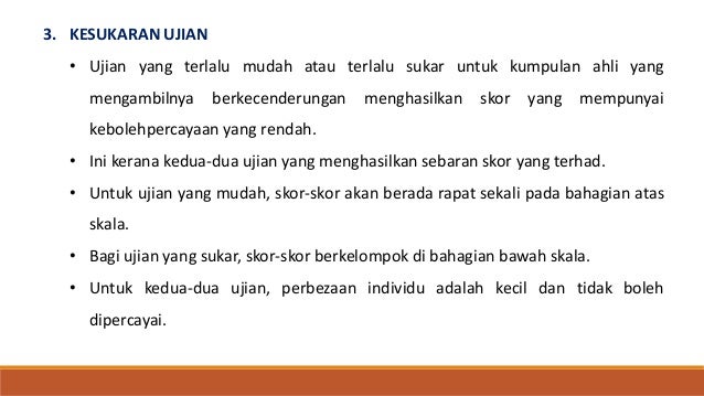 Ciri dan prinsip pentaksiran