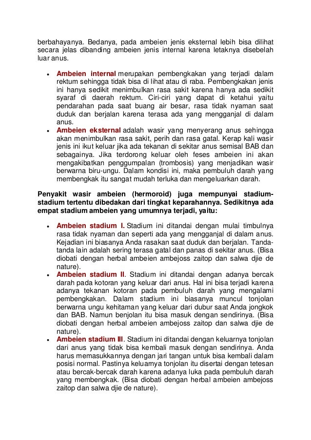 Ciri gejala wasir yang umum terjadi