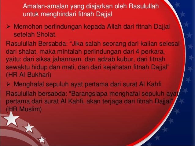 Ciri kiamat kubra turunnya dajjal