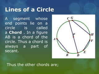 Introduction on Circle | PPTX