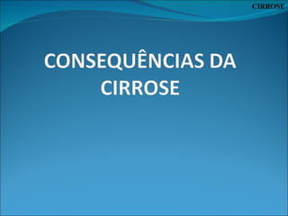 CIRROSE 