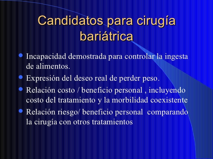 Cirugia bariatrica costo Cirugia bariatrica costo