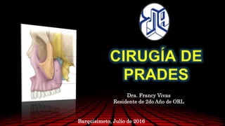 Barquisimeto, Julio de 2016
Dra. Francy Vivas
Residente de 2do Año de ORL
 