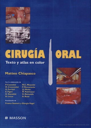 Cirugía oral texto y atlas en color