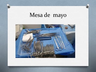 Mesa de mayo
 