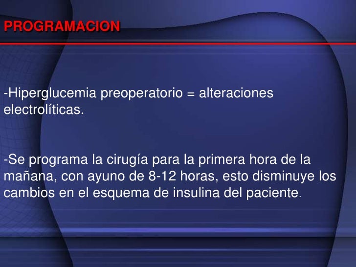 Cirugia en diabetes Cirugia en diabetes