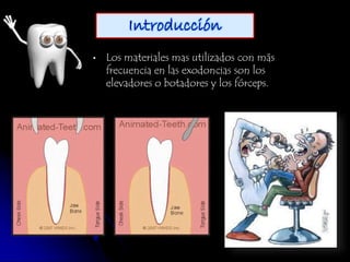 FORCEPS
FORCEPS
Instrumento utilizado para la exodoncia dentaria
En función a su arcada tenemos:
Fórceps Arcada superior
F...