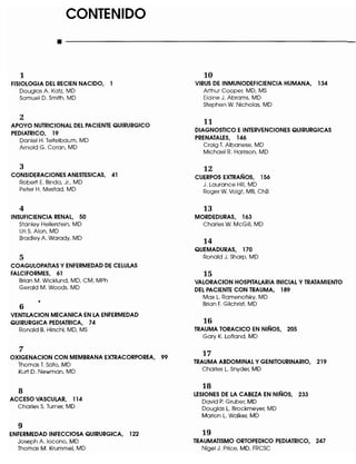 CLINICA QUIRURGICA - Cirugia pediatrica   ashcraft