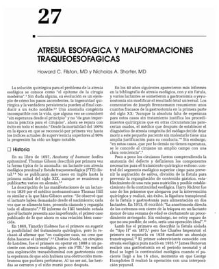 CLINICA QUIRURGICA - Cirugia pediatrica   ashcraft