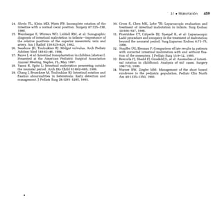 CLINICA QUIRURGICA - Cirugia pediatrica   ashcraft