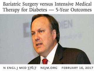 Tratamento Cirúrgico do Diabetes (Cirurgia Metabólica)