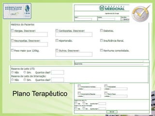 Plano Terapêutico