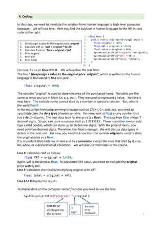 Cis 1403 lab1- the process of programming | PDF