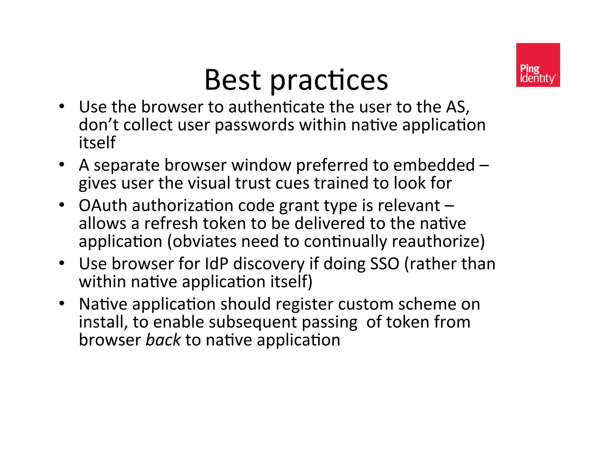 =)<$&?/(,+,)<&
•  c<)&$%)&@/-4<)/&$-&(#$%)*+,($)&$%)&#<)/&$-&$%)&"8K&
   C-*f$&,-AA),$&#<)/&?(<<4-/C<&40$%0*&*(+H)&(??A0,(+-*&
   0$<)A2&
•  "&<)?(/($)&@/-4<)/&40*C-4&?/)2)//)C&$-&)3@)CC)C&'&
   D0H)<&#<)/&$%)&H0<#(A&$/#<$&,#)<&$/(0*)C&$-&A--5&2-/&
•  !"#$%&(#$%-/01(+-*&,-C)&D/(*$&$E?)&0<&/)A)H(*$&'&
   (AA-4<&(&/)2/)<%&$-5)*&$-&@)&C)A0H)/)C&$-&$%)&*(+H)&
   (??A0,(+-*&`-@H0($)<&*))C&$-&,-*+*#(AAE&/)(#$%-/01)a&
•  c<)&@/-4<)/&2-/&;C:&C0<,-H)/E&02&C-0*D&88!&`/($%)/&$%(*&
   40$%0*&*(+H)&(??A0,(+-*&0$<)A2a&
•  W(+H)&(??A0,(+-*&<%-#AC&/)D0<$)/&,#<$-3&<,%)3)&-*&
   0*<$(AAK&$-&)*(@A)&<#@<)L#)*$&?(<<0*D&&-2&$-5)*&2/-3&
   @/-4<)/&-./(*$-&*(+H)&(??A0,(+-*&
 