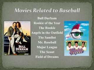 The Baseball Hall of Fame is located in Cooperstown, NYThe largest number of home runs hit in a season is 73 by Barry BondsThe longest hitting streak in a single season is held by Joe DiMaggioMost hits in a career is by Pete Rose with 4,256 hitsMost home runs hit in a career is 762, also by Barry Bonds Monumental Records