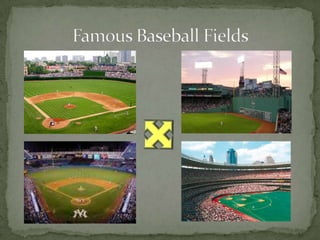 Famous Baseball Fields
