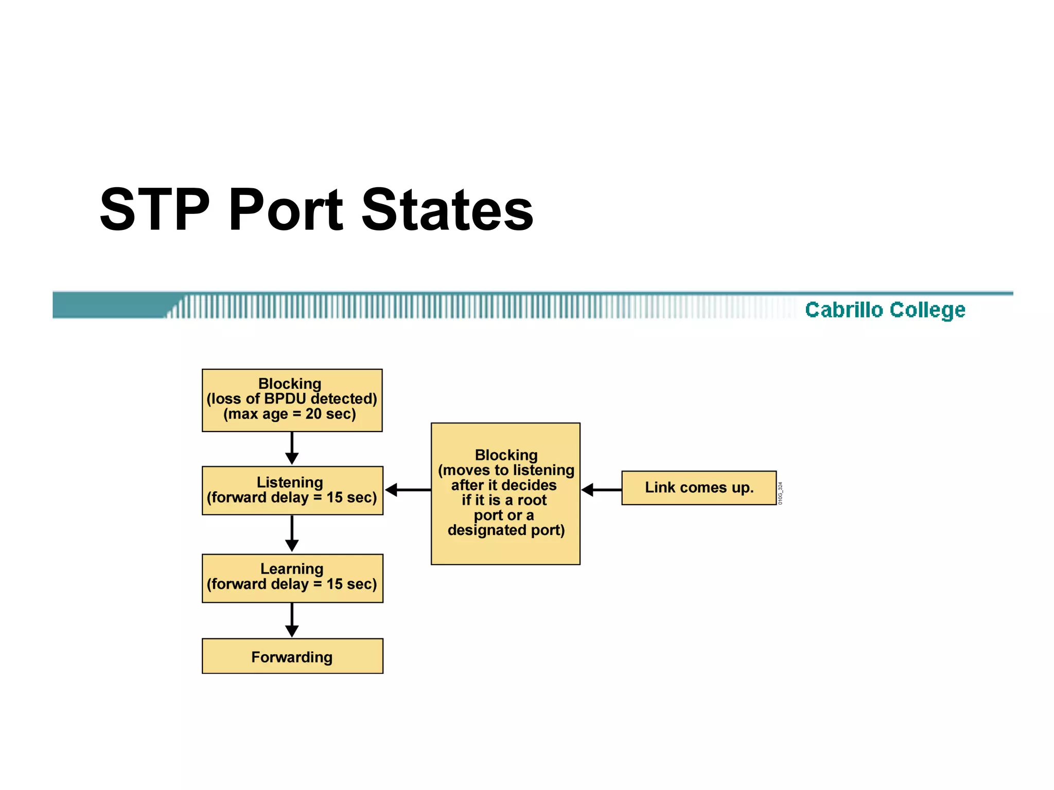 STP Port States
 